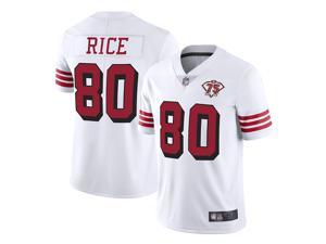 NFL 2021-2022 Season (75th Anniversary) San Francisco 49ers Lance Jersey  No. 5 Top White Red 