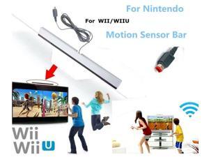 Wired Remote Motion Sensor Bar IR Infrared Ray Inductor for Wii / Wii U