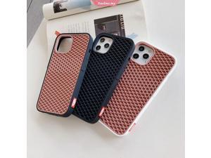 Phone Case Classic Waffle Sole Silicone Cases Covers Casing For iPhone 12 Pro Max 11 8plus 7plus 6 6s Plus 7 8 XR X XS Brown And White iPhone 8 plus