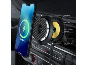 STARNOONTEK 15W Magnetic Car Wireless Charger Phone Holder Car Mount Mobile Phone Holder For Iphone14/Iphone14 Pro/Iphone 14 pro max/Iphone14 plus
