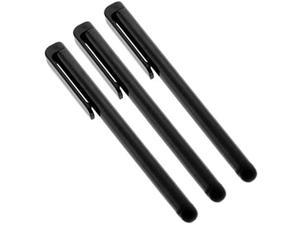 Premium Stylus For Samsung Galaxy Book 10.6-Inch 64Gb With Custom Capacitive Pen 3 Pack! (Black)