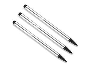 Pro Stylus Works For Lg H840 High Accuracy Sensitive In Compact Form For Touch Screens [3 Pack-Silver]