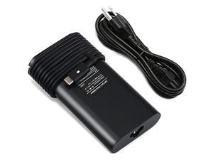 130W Usb C Laptop Charger For Dell Xps 15 9500 17 9700 9575 Precision 3560 3550 5750 5550 5530 2In1 Latitude 7410 7310 7210 9410 9510 5420 Da130pm170 Ha130pm170 Slim Power Adapter Type-C Replacement