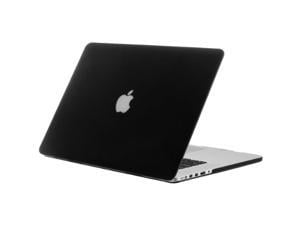 Compatible With Macbook Pro 15.4 Inch Case Model A1398 With Retina Display Soft Touch 15 Inch Plastic Hard Shell Cover For Older Macbook Pro 15.4 Inch, Black