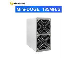Goldshell Mini-DOGE 185MH/S Simple Mining Machine LTC&DOGE 233W Low Noise Miner Small Home Riching(without Power Cord)
