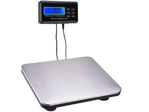 MejorChoy 660lbs Postal Scale LCD Digital Scale Floor Platform Scale 300kg Capacity for Shipping Weighing