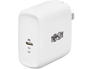 Tripp Lite Compact USB-C Wall Charger - GaN Technology, 65W PD Charging, White