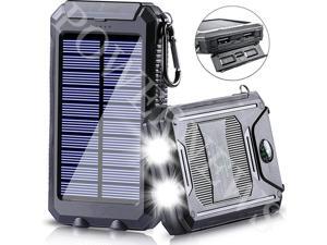 2022 Super 9000000mAh USB Portable Charger Solar Power Bank For Cell Phone  