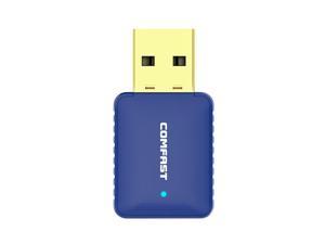 COMFAST CF-726B 650Mbps Dual-band Bluetooth Wifi USB Network Adapter Receiver Wireless Network Card