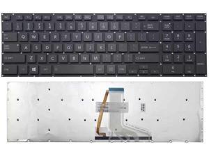 New Laptop Backlit Keyboard (without Frame) for Toshiba Satellite P55t-A5202 P55T-5116 P55T-B P55-A5200 , US layout black color