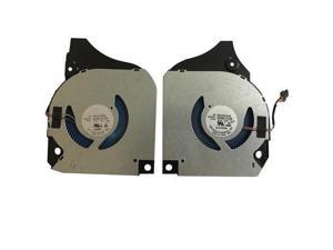New CPU+GPU Cooling Fan Replacement For Dell G7 17 7790 P/N: NS8CC08-18G29 NS8CC09-18G30 0F7N58 0X4F3M