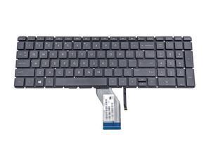 New US Black Backlit Laptop Keyboard (without palmrest) for HP SPECTRE X360 15-CH 15T-CH000 15-CH008CA 15-CH010CA 15-CH011DX 15-CH011NR 15-CH012NR 15-CH015NR 15-CH017NR 15-CH075NR Light Backlight