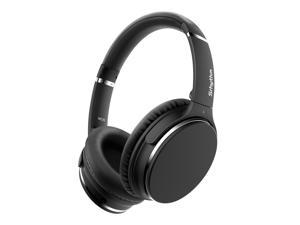 Srhythm NC25 Active Noise Cancelling Headphones Bluetooth 5.0,ANC Stereo Headset Over-Ear with Hi-Fi,Mic,50H Playtime,Voice Assistant,Low Latency Game Mode