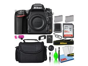 Nikon D750 Digital Camera (Body Only) (1543) + 64GB SD Card + Camera Bag (Intl)