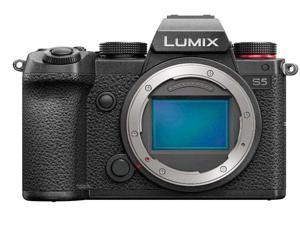 Panasonic LUMIX S5 Full Frame Mirrorless Camera, DC-S5BODY (Black) (International Model)