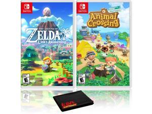 The Legend of Zelda: Links Awakening + Animal Crossing: New Horizons - 2 Game Bundle - Nintendo Switch