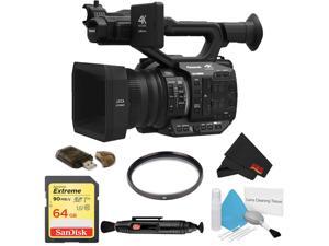 Panasonic AG-UX90 4K/HD Professional Camcorder Bronze Bundle with Starter Accessories