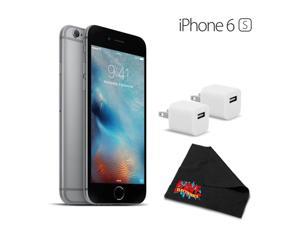 Apple iPhone 6S 16GB Space Gray w/Accessory Bundle