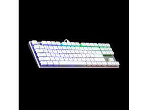 Cooler Master SK620 60% Sliver White Mechanical Keyboard with Low Profile Red Switches, New and Improved Keycaps, and Brushed Aluminum Design