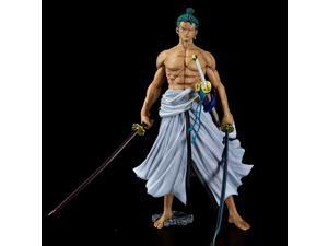 Roronoa Zoro One Piece Model Statue Action Figure Figurine Toy 15.5 inches