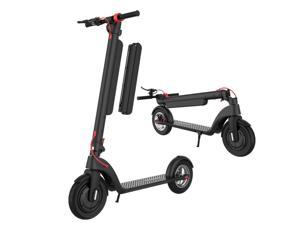 HX-X8 Electric scooter, folding portable, with external battery, brushless motor 350W, maximum range 27.9 MPH, top speed 15.5 MPH