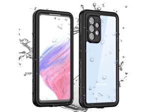 SZYG Samsung Galaxy A53 5G Case, IP68 Waterproof Dustproof Shockproof Case with Built-in Screen Protector, Full Body Sealed Underwater Protective Cover for Galaxy A53 5G