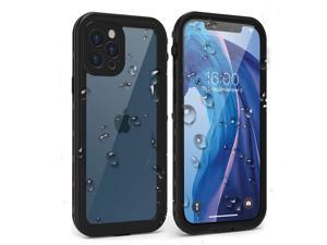 SZYG for iPhone 12 Pro Waterproof Case with Built-in Screen Protector Dustproof Shockproof 360 Full Body Underwater Case for Apple iPhone 12 Pro (6.1 inch).