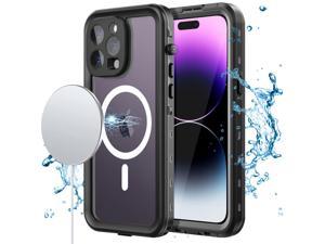SZYG for iPhone 14 Pro Max Waterproof Case with MagSafe, Shockproof Dustproof with Built in Screen Protector, Full Body Heavy Duty Protection Case for iPhone 14 Pro Max (6.7 inch). iPhone 14 Pro Max