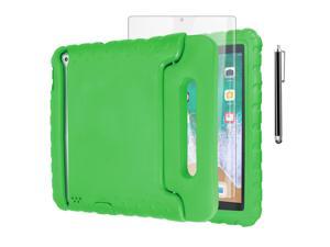 iPad 6th/5th Generation Case for Kids Shockproof Handle Stand Case with Screen Protector for iPad 9.7 inch 2018/2017.