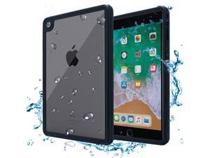 Waterproof Case for iPad 6th/5th Generation 9.7 inch Shockproof Dustproof Full Body Protection Cover Built in Screen Protector for iPad 9.7 inch 2018/2017.