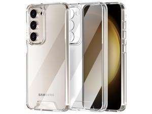SZYG Clear Case for Samsung Galaxy S23 5G [Not Yellowing] Full Camera Protection Shockproof Transparent Protective Case for Galaxy S23 5G.