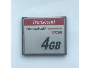 Transcend CF card 4G industrial grade memory card grade SLC wide temperature military card TS4GCF220i CNC machine( Second-hand,Old) 4GB CF220I CF CARD INDUSTRIAL Send PC card readerSend PC