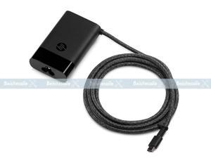 New Genuine 65W USB Type-C Slim Travel AC Adapter for HP SPECTRE X360 13-AP0013DX 13-AP0023DX 13-AF012DX 13-AF012UR 13-AP0033DX 4WB76U / Elitebook X360 1040 G6 G7 G8 TPN-LA12 PA-1650-38HT L45962-001