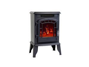 FLAME&SHADE Electric Fireplace Stove, 23 inch Portable Freestanding Space Heater for Indoor use
