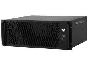 Sliger CX4150a | 4U 15" Depth Rackmount Case| ATX Motherboard | 8x PCIe Slot Cutouts | ATX PSU | 3x Fan Mounts | 1x USB C & 2x USB A | Made in USA