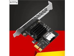 Chi a Mining PCIe to MiniSAS 8087 4 Port SATA 3 6Gb SSD Adapter PCI-e PCI Express X1 Controller Expansion Card Riser Add On Card