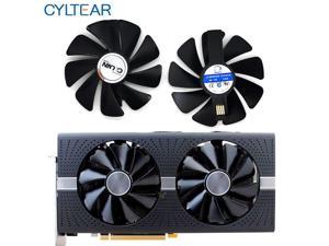 2PCS CF1015H12D Cooler Fan For Sapphire Radeon RX 470 480 580 570 NITRO Mining Edition RX580 RX480 Gaming Video Card Cooling Fan