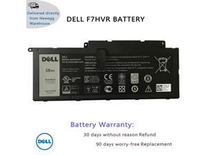 Genuine DELL F7HVR Laptop Battery for Dell Inspiron 14 7437 Inspiron 17 7737 Inspiron 15 17 7537 7737 Series Y1FGD G4YJM 0G4YJM 62VNH 062VNH JR9TD T2T3J 89JW7 17HR-1728T 451-BBEO 58Wh 14.8V
