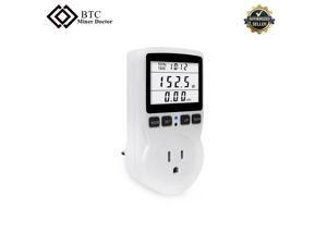 Miners Power Consumption Monitor Energy Voltage Amps Electricity Usage Monitor For Bitcoin/ETH/KDA/Dogcoin Miners Monitoring Antminer L3+/L3++/Z15E/S9/S9I/S9J