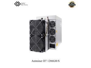 Antminer D7 1286GH/S Mining Hardware with 1286Gh/s High quality Crypto Dash Miner from Bitmain