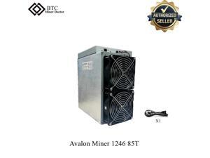 Canaan Avalonminer 1246 85Th/s 3230W PSU Included Power Hash Bitcoin Miners