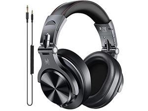 OneOdio A70 Bluetooth Over Ear Headphones Studio Headphones with Shareport Wired and Wireless Professional Monitor Recording Headphones with Additional 63mm Audio Cable Black