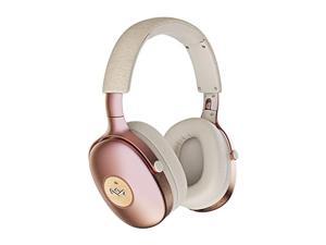 House of Marley Positive Vibration XL ANC Noise Cancelling OverEar Headphones with Microphone Wireless Bluetooth Connectivity and 26 Hours of Playtime Copper