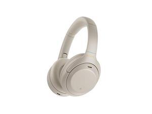 Sony WH1000XM4 Wireless Premium Noise Canceling Overhead Headphones with Mic for PhoneCall and Alexa Voice Control Silver