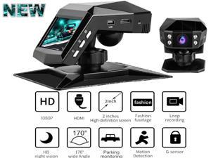 Upgraded Dash Cam Car Camera 1080P FHD Car DVR Dashboard Camera Video Recorder with Night Vision,G-sensor,Loop Recording,Motion Detection and Parking Monitor 