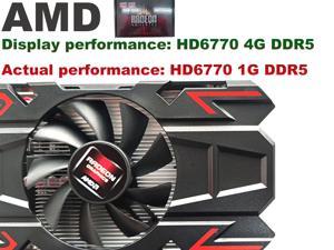 Graphics Card HD6770 4G DDR5 High Definition Desktop Computer Graphics Card Game Discrete Graphics Card