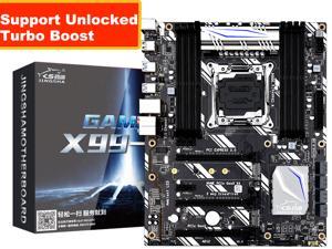 X99 D8 Motherboard LGA 2011-3 For E5 V3V4 8*DDR4 PC/ECC REG RAM LOL Game Multi-Opening Support Crossfire Turbo Boost