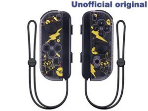 Joy-Con Wireless Switch Control Unofficial Compatible Nin tendo Switch Controllers Gamepad With Strap Joysticks For Nin tend Switch Joycon,Pikachu