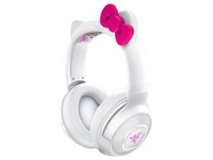 SANRIO CHARACTERS HelloKitty Limited Edition Hello Kitty Gaming Headset Bluetooth 50 Wireless  Low Latency Connection  Beamforming Microphone  Chroma RGB Lighting