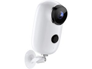 2022Updated Security Cameras Indoor/Outdoor Wireless,With Rechargeable Battery Powered Wifi Camera,Upgraded Night Vision Home Security Camera,2-Way Audio and SD Storage,Advanced AI Person-Detection